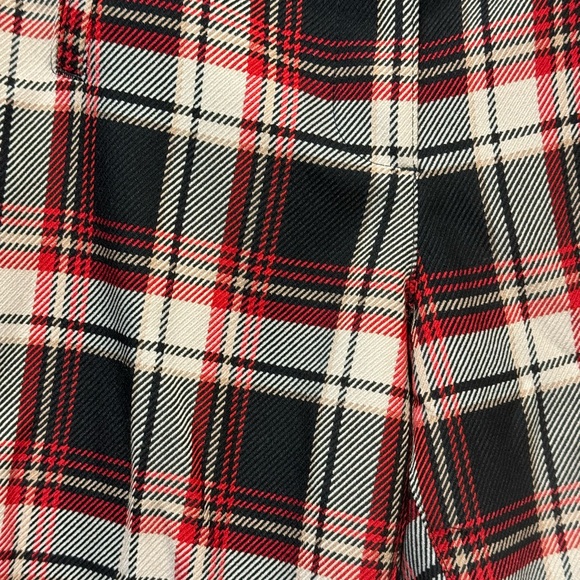 H&M Red and Black Plaid Trousers - Picture 4 of 12